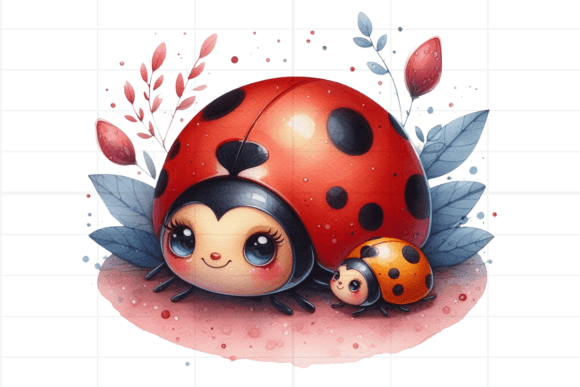 Charming Watercolour Clipart for Family and Nature Projects