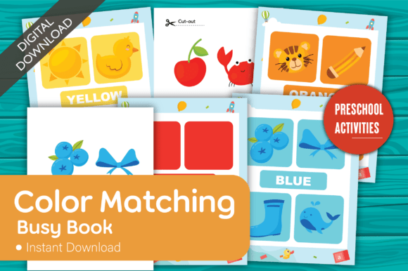 Color Matching Busy Book: A Creative Guide
