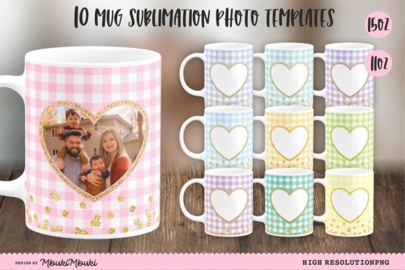 Create Shiny Custom Mugs with Pastel Color Photo Mug Wraps