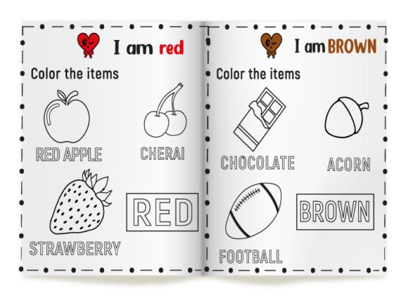 Engaging Toddlers Coloring Activities / Color Name