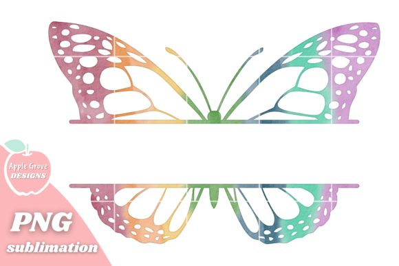 Rainbow Watercolour Butterfly Monogram: A Designer's Guide