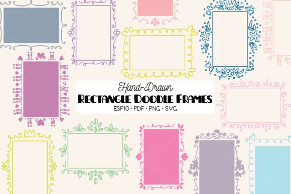 Rectangle Frame Color: An Oblong Border Collection