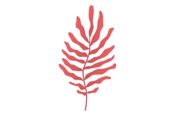 Seaweed Icon: The Allure of Red Underwater Plant Color