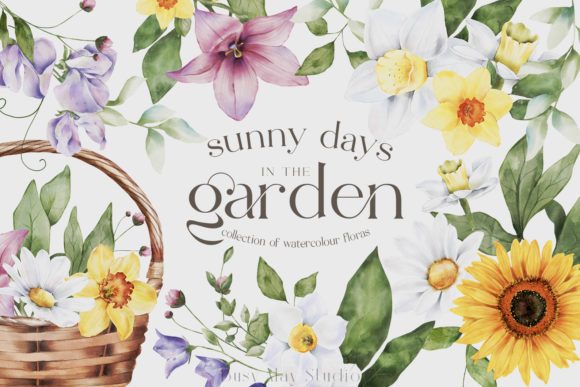 Spring Florals Watercolour Daffodils PNG: Your Seasonal Design Toolkit